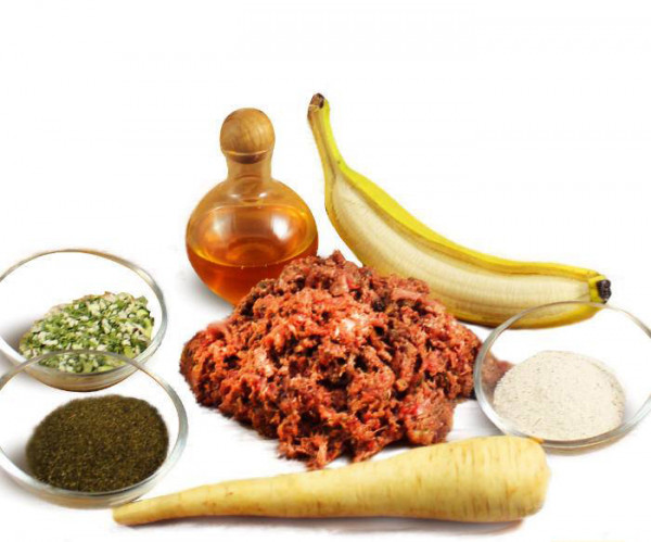 Barf Complete Rind Banane Pastinake